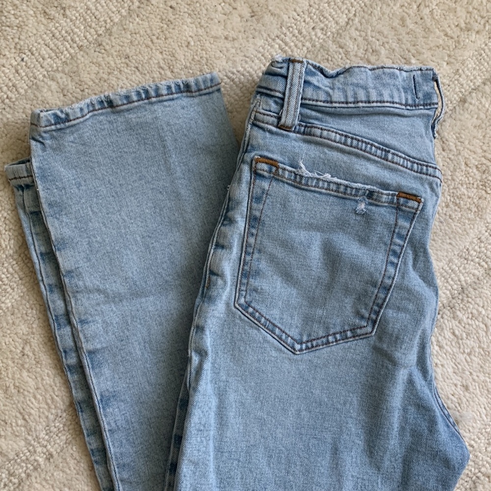 Abercrombie & Fitch Ankle Straight Ultra High Rise Jeans size 26regular
